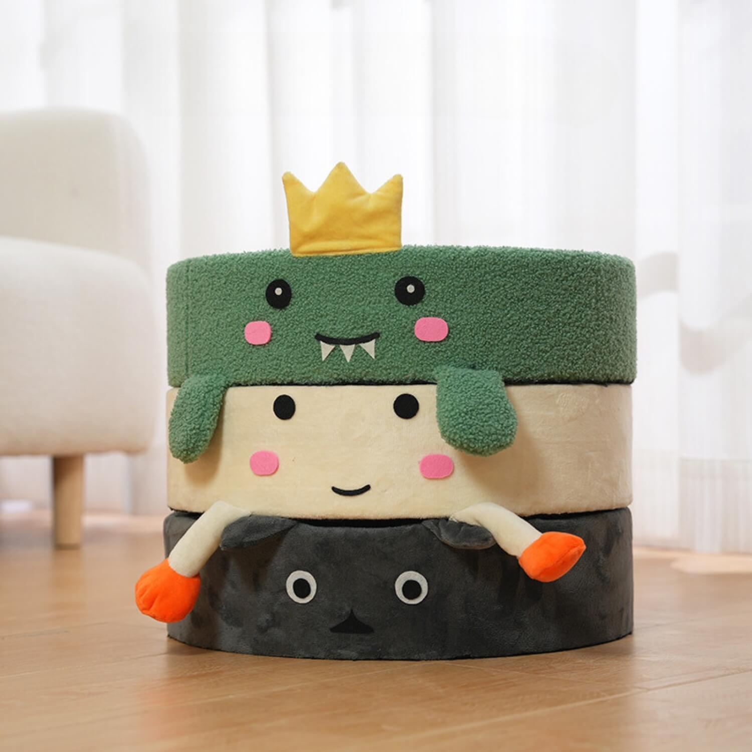 duurzame sisal katten krabpaal gestapelde bedden met dierenmotief